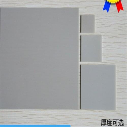 AIN aluminum nitride ceramic sheet aluminum nitride ceramic substrate substrate 3.6*3.6/50*50 non-porous non-standard custom