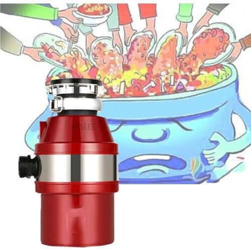 IRISLEE Mute design food garbage processor kitchen Waste Disposer 560W overload protection Stainless Steel Garbage Grinder