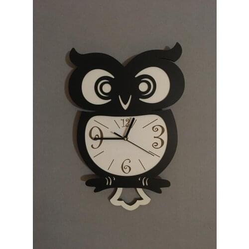 Goodtime Owl Decorative Pendulum Wall Clock