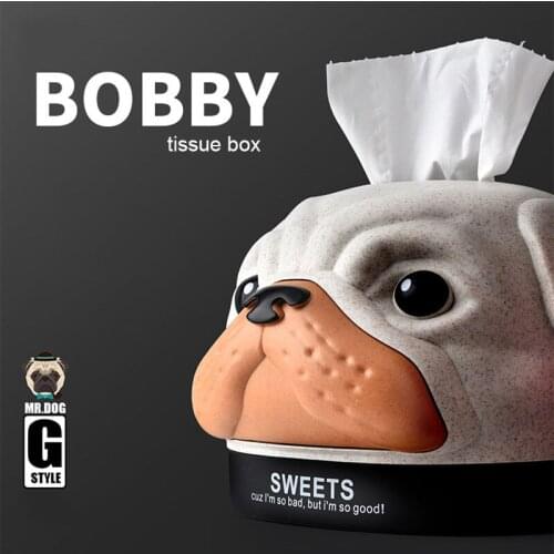4 Color Cute Cartoon Tissue Boxs Bobby Roll Paper Storage Box Thickened Plastic Tissue Box Container Towel Napkin Tissue Holder