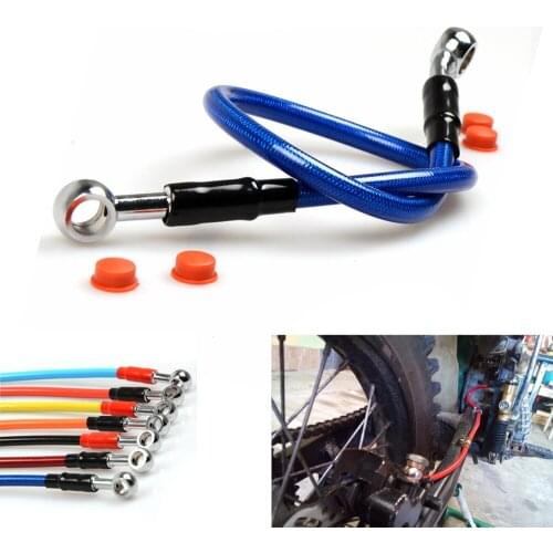 Motorcycle Brake Oil Hose Stainless Steel Braided motorcycle dirt bike pitbike ATV Quad For yamaha aerox honda pcx hornet MSX125