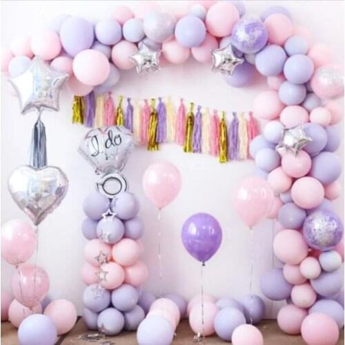 Single layer 10 "2.2 gram macaron latex balloon wedding room decorates party birthday balloon