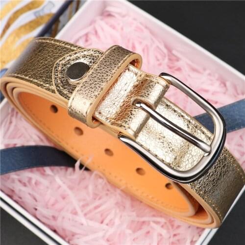 Belts for Women Luxury Designer Brand Golden Cool Ins European and American Style Fashion Jeans Waistband 2020 New