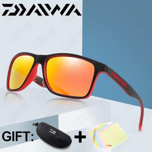 Daiwa New Camouflage Polarized Fishing Glasses Men Women Cycling Hiking Driving Sunglasses UV400 Outdoor Climbing Sports Eyewear