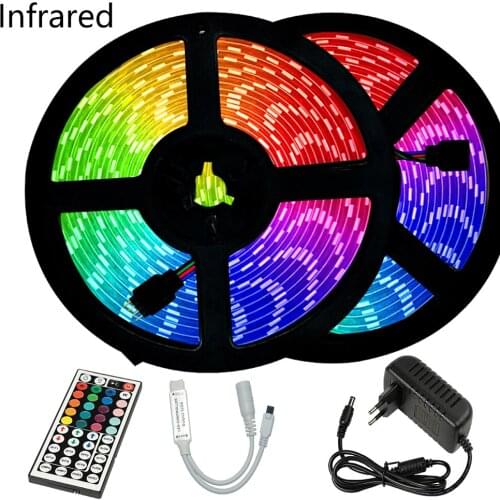 65.6 ft(about20M)suitable for bedroom TV decoration LED Strip Light RBG 2835 infrared with 44 button remote control