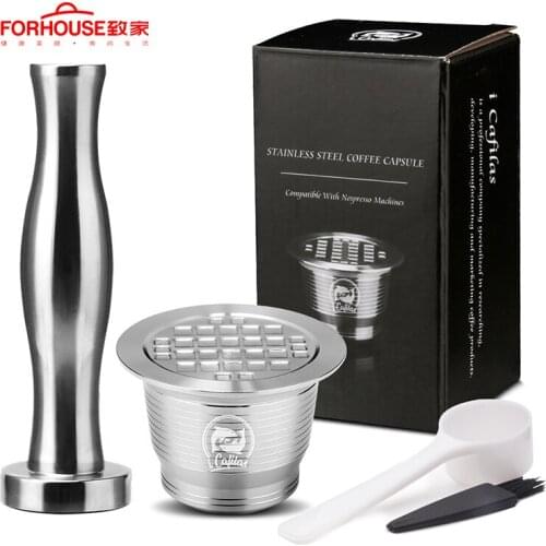 Coffee Tamper Stainless Steel Solid Espresso Coffee Tool For Nespresso Capsule Machine Powdered Hammer