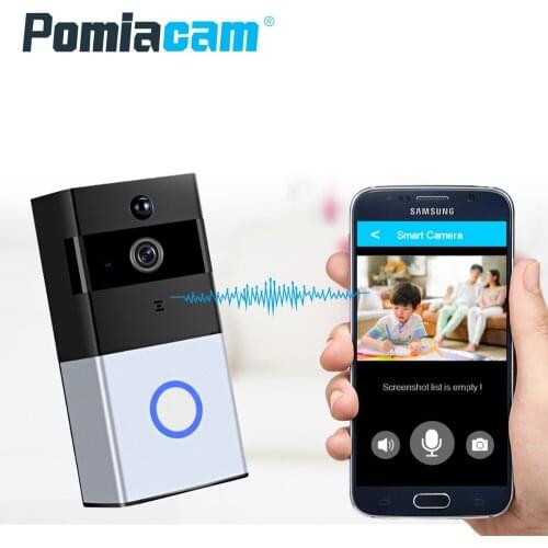 M3 WiFi Smart Wireless video doorbell 720P PIR Night Vision Doorbell Android IOS Smart Home Intercom doorbell with Dingdong