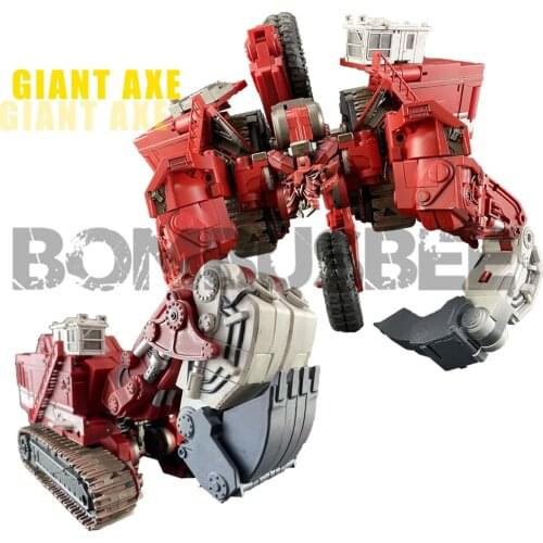 【In Stock】Action Figure Robot Transformation Devil Saviour DS-02 Giant Axe Scavenger Troublemaker PVC Figure Model Kid Toys