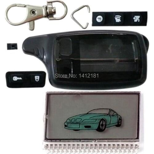 TW9030 Lcd Display + Body Case for Russian Tomahawk Tw 9030 LCD Remote Control 2 way car alarm system Tomahawk tw-9030 Key