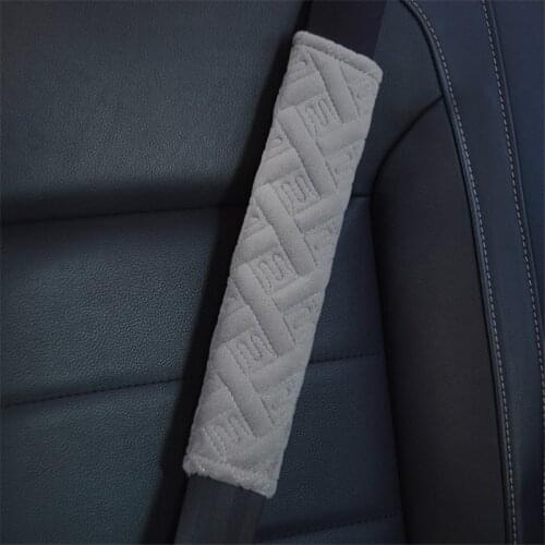 1 Pair Seat Belt Covers Plush Car Shoulder Pad For Adults Youth Kids Car Truck SUV Airplane Carmera Backpack Straps