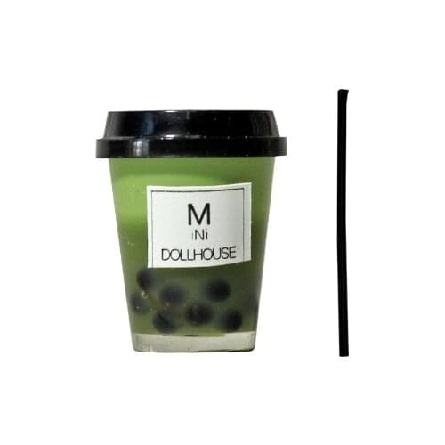 1 PCS Miniature Food Ob11 Food and Play Creative Ornaments Mini Fruit Pearl Milk Tea Model Dollhouse Accessories