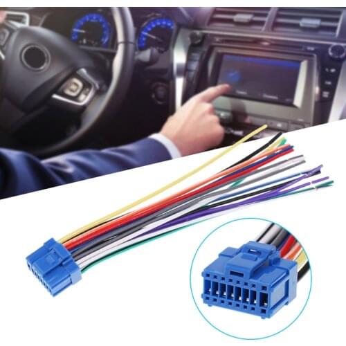 16Pin Car Stereo Wire Harness Plug Connector Auto Radio Adaptor Cable For Pioneer AVH-P6500DVD AVIC-N1 N2 N3 Etc Car Accessories
