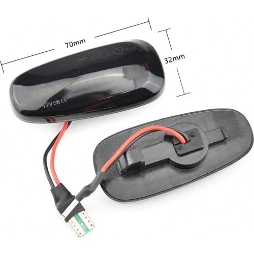 2PCS Signal Lamp Led Side Marker Light Side Indicator 12V Panel Lamp Side Repeater for Opel for Zafira A 99-05 Astra G 98-09