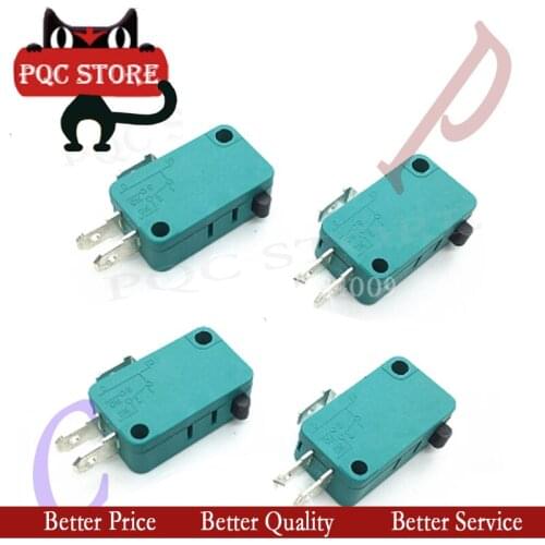 5PCS/Lot Normally Open Close Limit Switch KW7-0 15A 16A 125V 16(4)A 250V-1E4 T125 Micro Switch