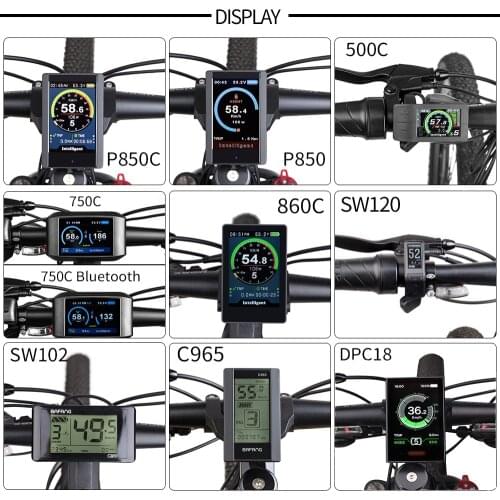 Bafang E-bike HDMI Display Indicator For 8FUN Mid Hub Drive Motor Electric Bicycle Conversion Kits P850C 850C DPC18 C965 750C