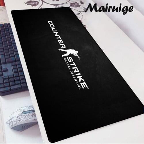Mairuige Csgo 80x30cm XL Lockedge Large Gaming Mouse Pad Computer Gamer Keyboard Mouse Mat Desk Mousepad for PC Desk Pad