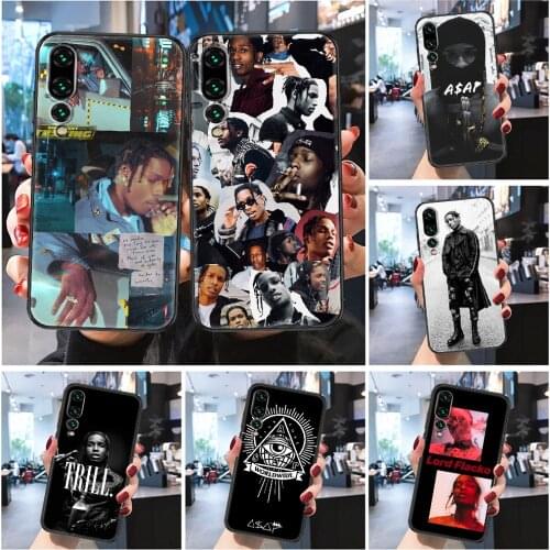 A$ap Asap Rocky Rappper Phone case For Huawei Honor 6 7 8 9 10 10i 20 A C X Lite Pro Play Frosted black luxury shell art bumper