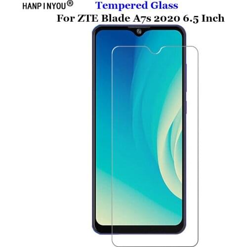 For ZTE Blade A7s 2020 6.5" (Not A7s 2019) Clear Tempered Glass 9H 2.5D Premium Screen Protector Protection Film