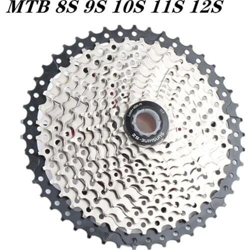 MTB Cassette Bicycle 8S 9S 10s 11S 12s 30s Speed 36/42/46/50T Freewheel Width Ratio Mountain Bike Bicycle Flywheel
