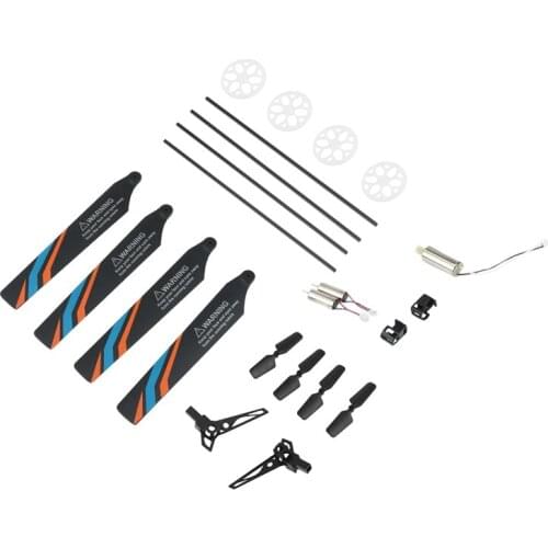 Spare Parts Kit Gears Main Rotor Blades Tail Motor for Wltoys XK K127 RC Helicopter Accessories