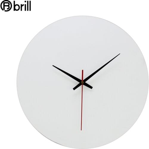 Creative White Wall Clock Handmade Wall Decor Diy Quartz Wall Clock Movement Mechanism Blank Dials 3d Wall Clocks Kids Room