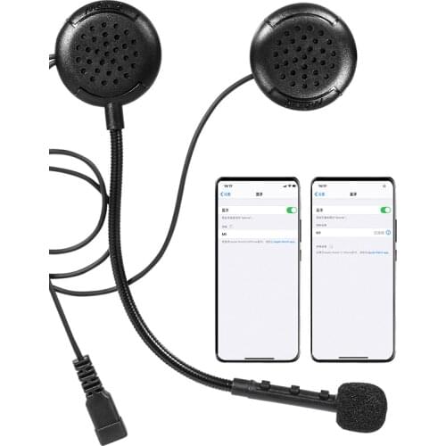 400 Hours Standby time Bluetooth 5.0 Moto Helmet Headset Wireless Handsfree Stereo Earphone Motorcycle Helmet Headphones