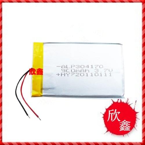 New polymer battery model 304170 MP3.MP4.MP5 repair accessories MP5 battery Rechargeable Li-ion Cell
