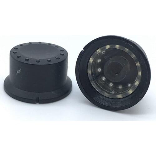 5pcs Plastic Switch Caps Transmittance 6mm 15/64'' Shaft Diameter Light-emitting Potentiometer knob Plum Shaft D Shaft