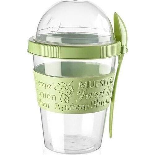 Modern Cepavm Take And Go Cups Yogurt Container 600 Ml. organizer storage box органайзер rangement коробка для хранения