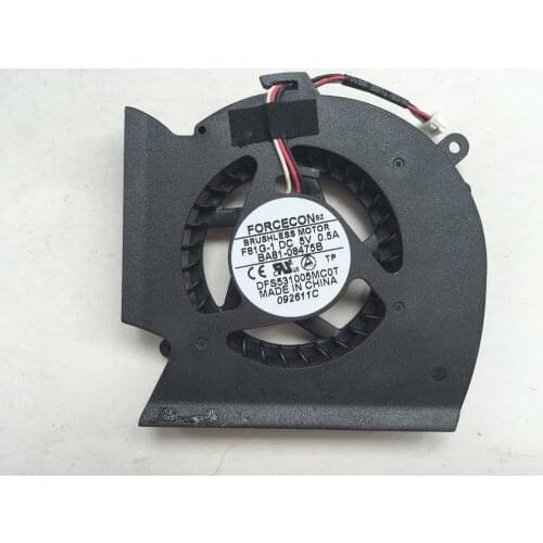 SSEA New CPU Fan for SAMSUNG P530 R523 R525 R528 R530 R538 R540 R580 RV508 RV510 cooler fan DFS531005MC0T F81G-1 BA81-08475B