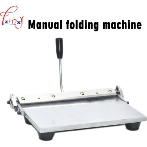 1pc Manual edge folding machine multi-function 14 inch leather wallet handbag with plastic flanging machine manual folding tools