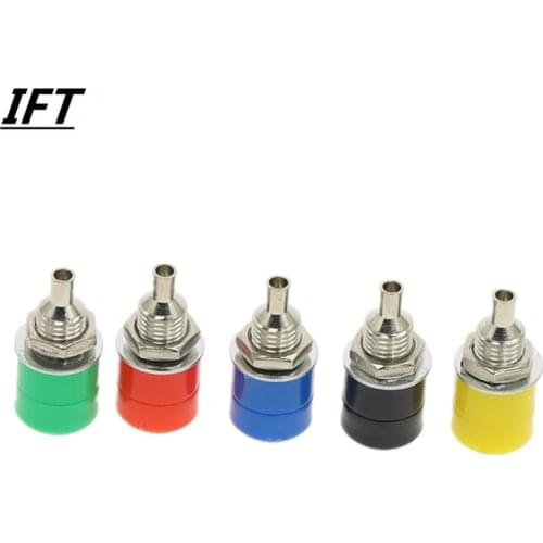 10 Pcs 4mm Female Banana Plug Socket Connector Binding Post Amplifier Terminal