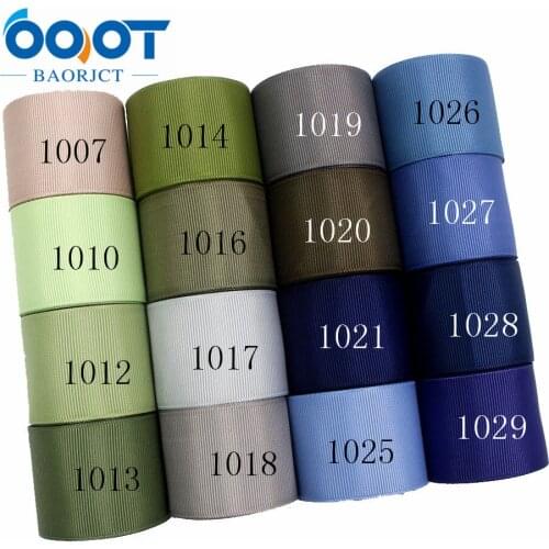 18-38-4 1-1/2'' 38mm Solid Color Grosgrain Ribbon 10yds/lot,DIY handmade bow Festival Gift Packaging Party Birthday Accessories