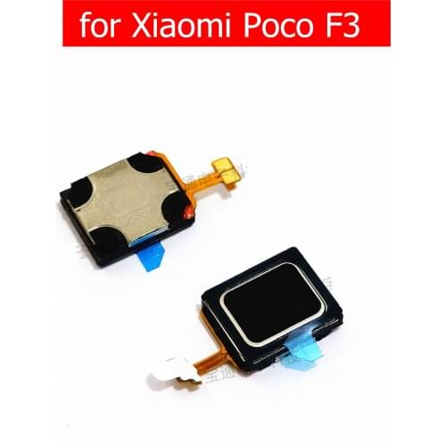 2pcs for Xiaomi Poco F3 Earpiece Speaker EarpieceSpeaker Receiever Flex Cable Repair Replace Parts