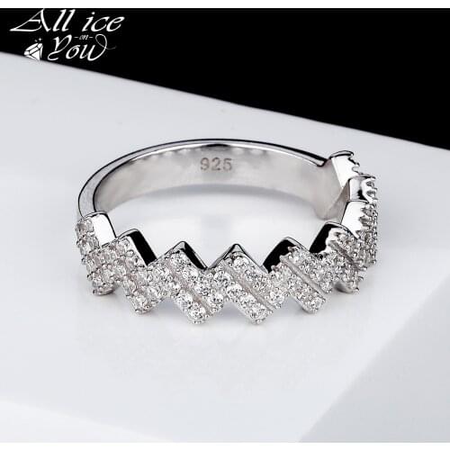 2021New Best Quality 925 Sterling Silver Fashion Street AAA Cubic Zircon Cuban Chain Iced Ring Ratatoble CZ Hip Hop Jewelry Gift