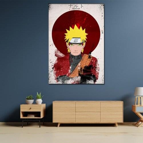 Bandai Anime Naruto Poster Canvas Painting Mural Modern Living Room Bedroom Home Decoration Wall Picture