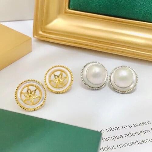 NO PEARLS 925 Sterling Silver Earrings Findings Settings Base Mountings Parts Mounts for Pearls Agate Crystal Stones Beads