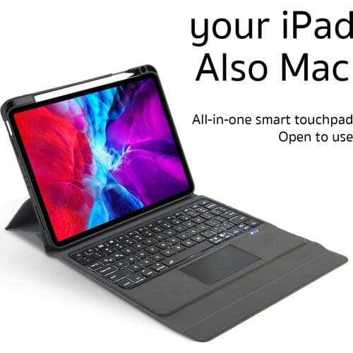 COTEetCI SLIM PRO Backlit Bluetooth Keyboard Case for iPad 8th Pro2020th 11 air3th/4th 10.2&10.5&10.9inch