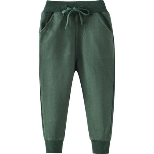 Funnygame Kids Long Pants with Monsters Printed Autumn Spring Boys Girls Sweatpants Hot Selling Children Long Pants Baby Clothes