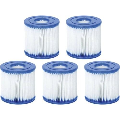 Swimming Pool Filter For Bestway VII Pool Filter Intex Type D Pump Cartridge Reusable Foam Sponge Cartridge HEPA Cleaning Tool