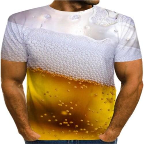 Its beer time lets drink beer summer passion cool beer t-shirt mens ladies fashion casual t-shirt streetwear tops