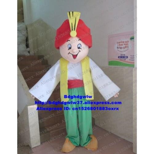 Aladdin Mascot Costume Adult Cartoon Character Outfit Suit Family Spiritual Activities Merchandise Street zx2882