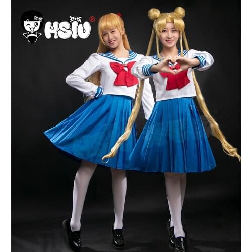 Sailor Moon Cosplay Costume Tsukino Usagi Cosplay Costume Clothes Dress Uniform Outfits Halloween Japanese school uniform skirt