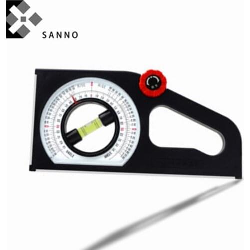 Multifunctional slope angle measuring tool protractor angle finder slope scale level physical measuring instrument device tool