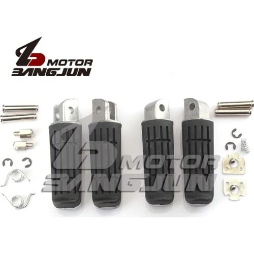Motorcycle Durable Front and Rear Footrest Foot Peg Fits YAMAHA FZ1S/N FZ6S/N FZ6R XJ6N/S/F