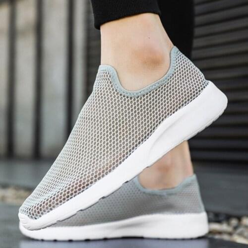 Large size 38-47 mens shoes running shoes mens fashion shoes sports shoes casual net shoes spring and summer new style