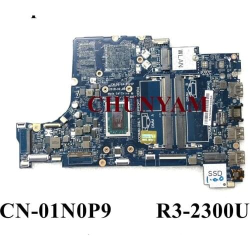NEW LA-F121P R3-2300U FOR Dell Inspiron 15 5575 / 17 5775 Laptop Notebook Motherboard CN-01N0P9 1N0P9 Mainboard 100% tested