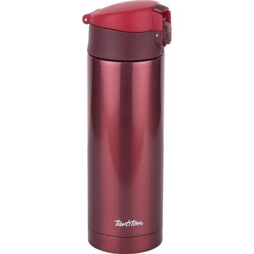 Tantitoni Thermos Cup Stainless Steel 350Ml Cherry Color Ka-8213V