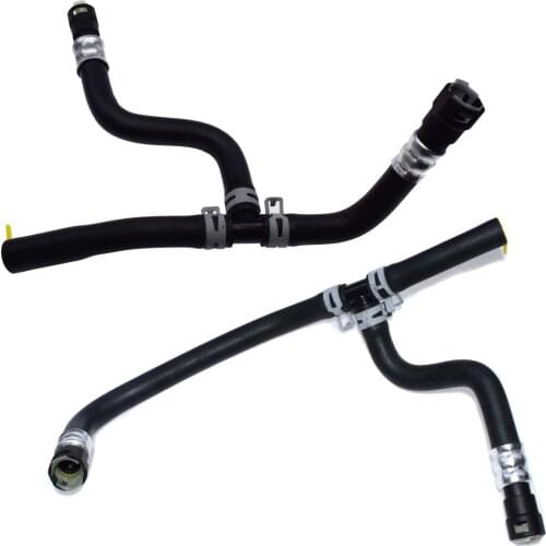 Inlet 25862087 & Outlet 25862088 Heater Line Hose Pipe Connector For GMC Acadia Buick Enclave Chevrolet Traverse Saturn 3.6L V6