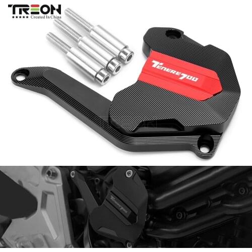 Motorcycle CNC Water Pump Protection Guard Cover For Yamaha Tenere 700 Tenere700 DM07 DM08 2019 2020 2021 Accessories